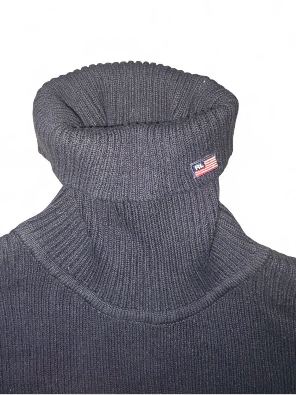 Vintage 90s/Y2K Polo Jeans Co. Ralph Lauren Turtleneck Sweater Size Large
